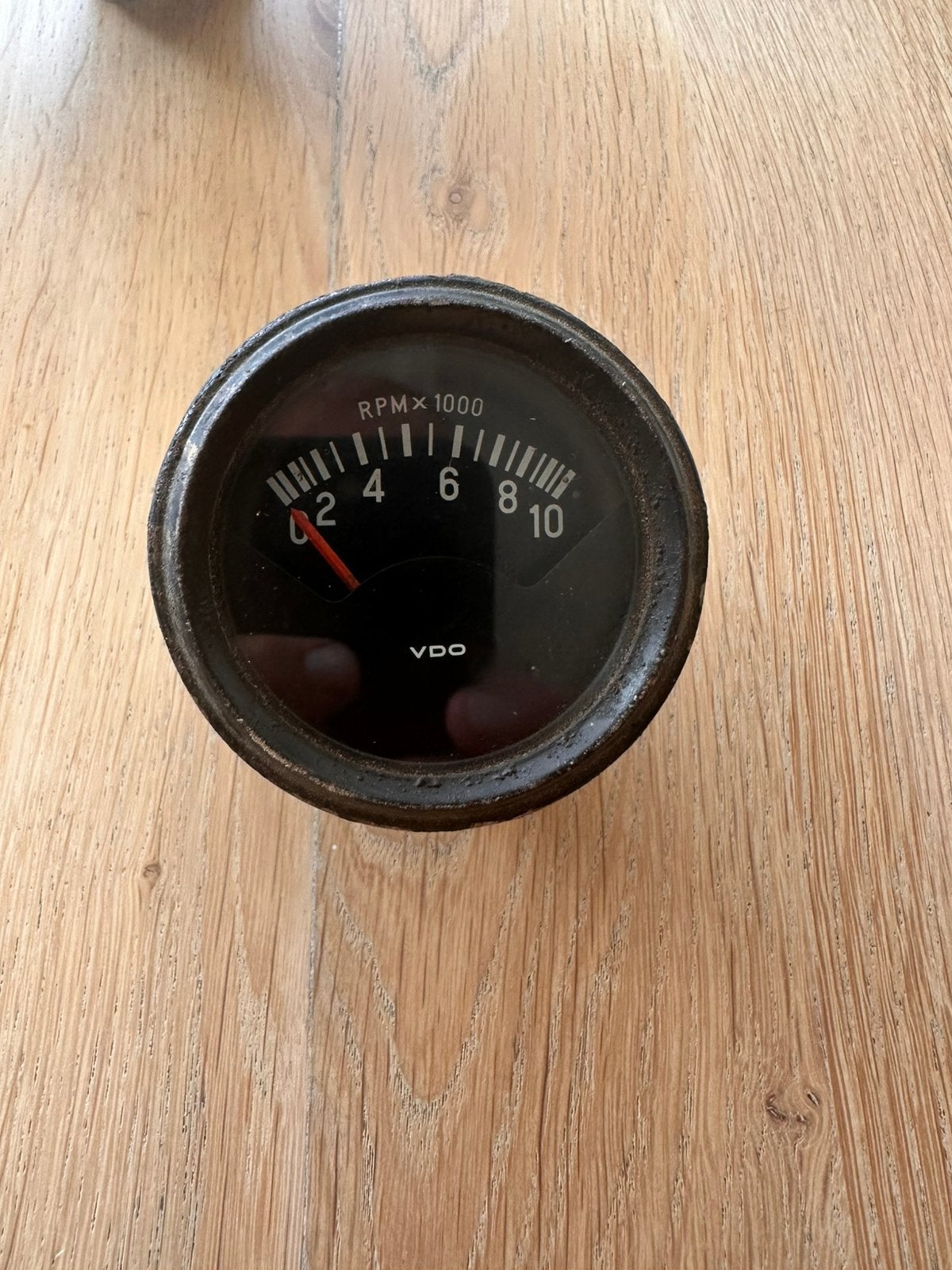 VDO toerenteller schuivertje 60mm, Ophalen of Verzenden, Gebruikt, Overige typen