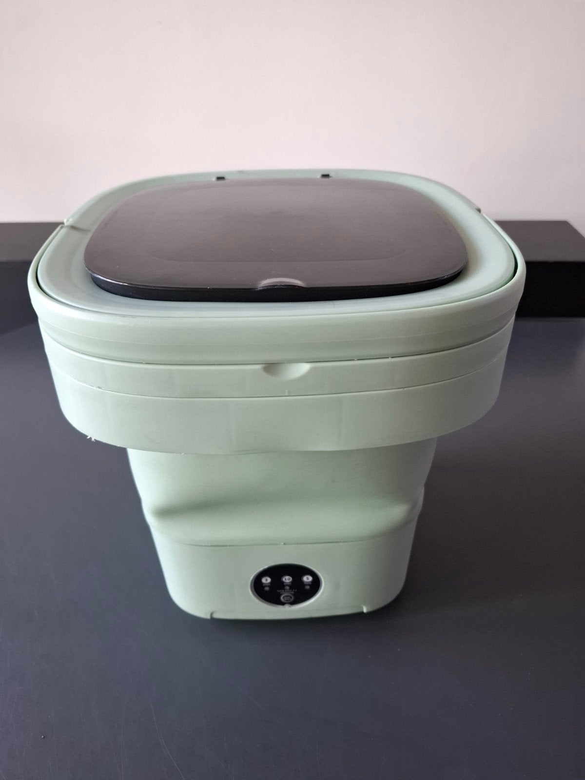 Compacte opvouwbare mini wasmachinene, Ophalen, Minder dan 85 cm, Minder dan 4 kg, Minder dan 1200 toeren