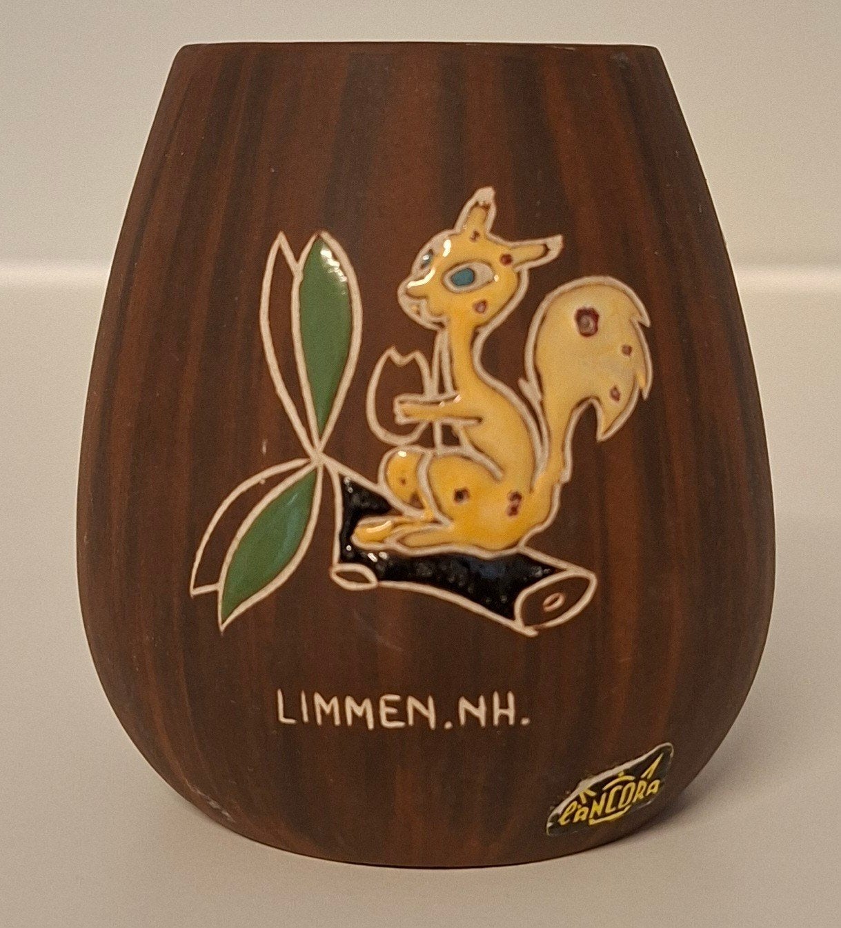 Souvenir vaasje L'Ancora Limmen NH, Antiek en Kunst, Antiek | Vazen, Ophalen of Verzenden
