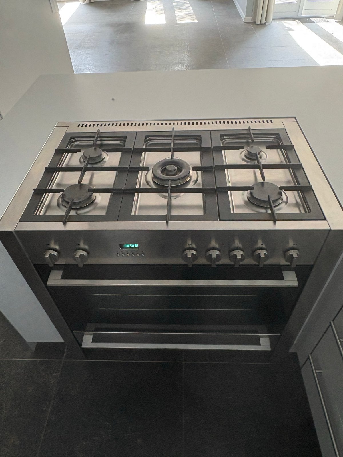 ATAG Fornuis met Oven - 100cm breed, Inclusief ovenschalen, Ophalen, Gebruikt, 60 cm of meer, Gas