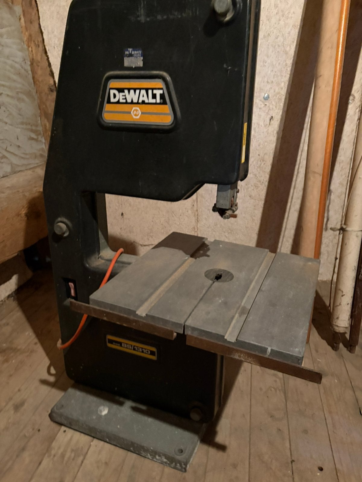 DeWalt lintzaag BS 1310, Ophalen, Gebruikt, 70 mm of meer, Lintzaag