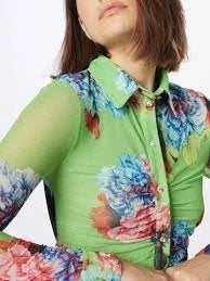 mooi blouse Karen Millen maat 16 oksel tot oksel 48 cm, Karen Millen, Ophalen, Nieuw, Maat 38/40 (M)