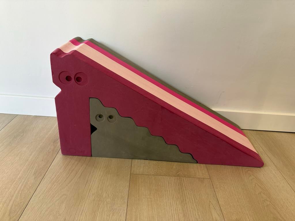 Roze dino van het merk Bobles, Ophalen, Gebruikt