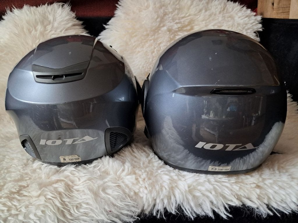 motorhelmen IOTA intergaal XS, zomerhelm S,broek dames~heren, Overige merken, XS, Dames, Ophalen of Verzenden