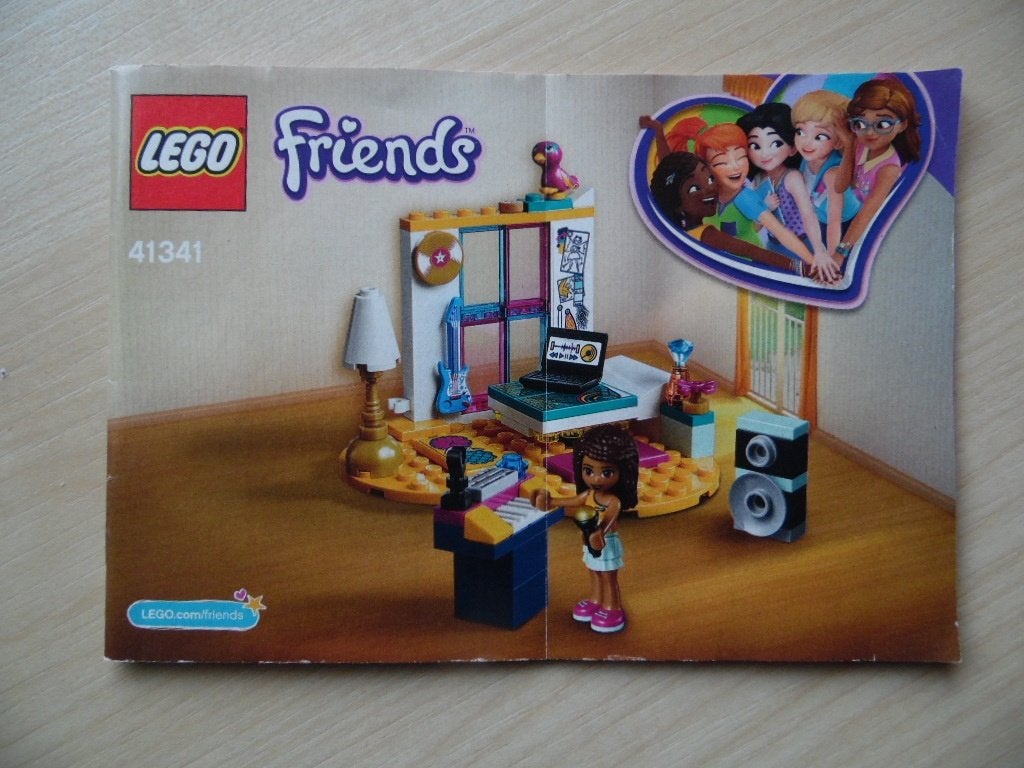 Lego Friends 41341 Andrea's Slaapkamer, Lego, Friends, Ophalen of Verzenden, Zo goed als nieuw