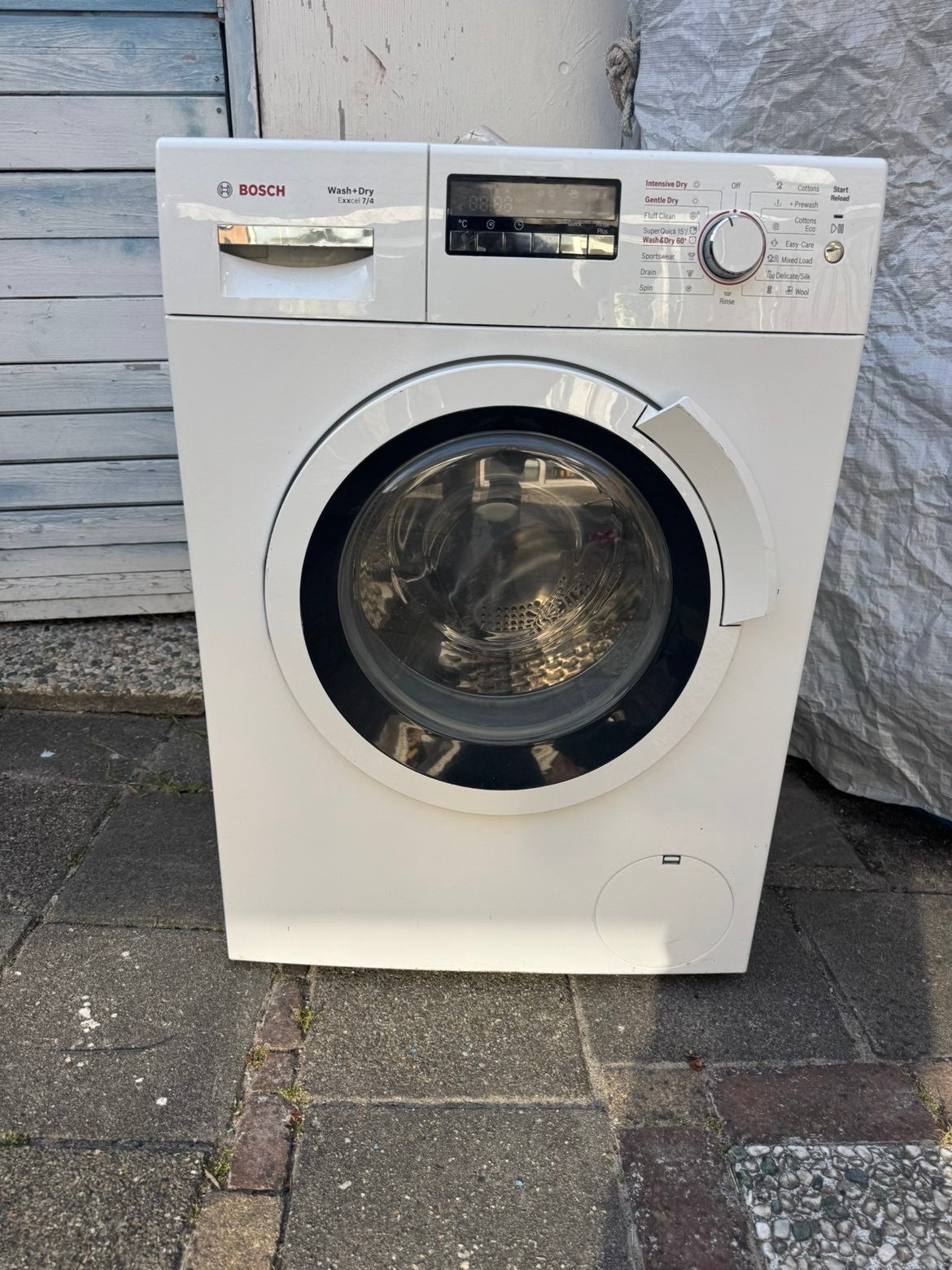 Wasmachine, Witgoed en Apparatuur, Ophalen, Zo goed als nieuw, 1200 tot 1600 toeren, 85 tot 90 cm