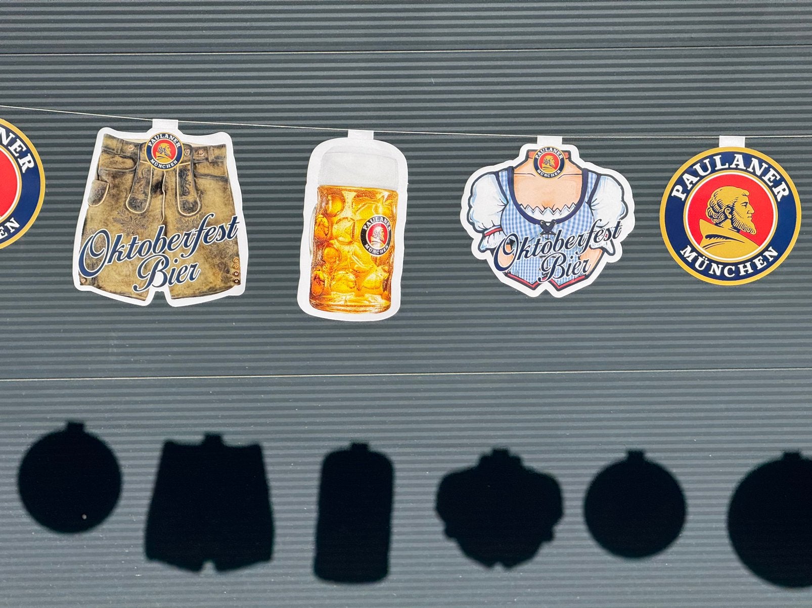 Paulaner Oktoberfest vlaggenlijn, Ophalen of Verzenden, Nieuw, Overige typen, Overige merken