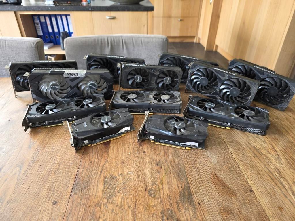 Defecte RTX 3060 Ti & RTX 3070 – Partij (12 stuks), Computers en Software, Videokaarten, Niet werkend, Nvidia, Ophalen of Verzenden