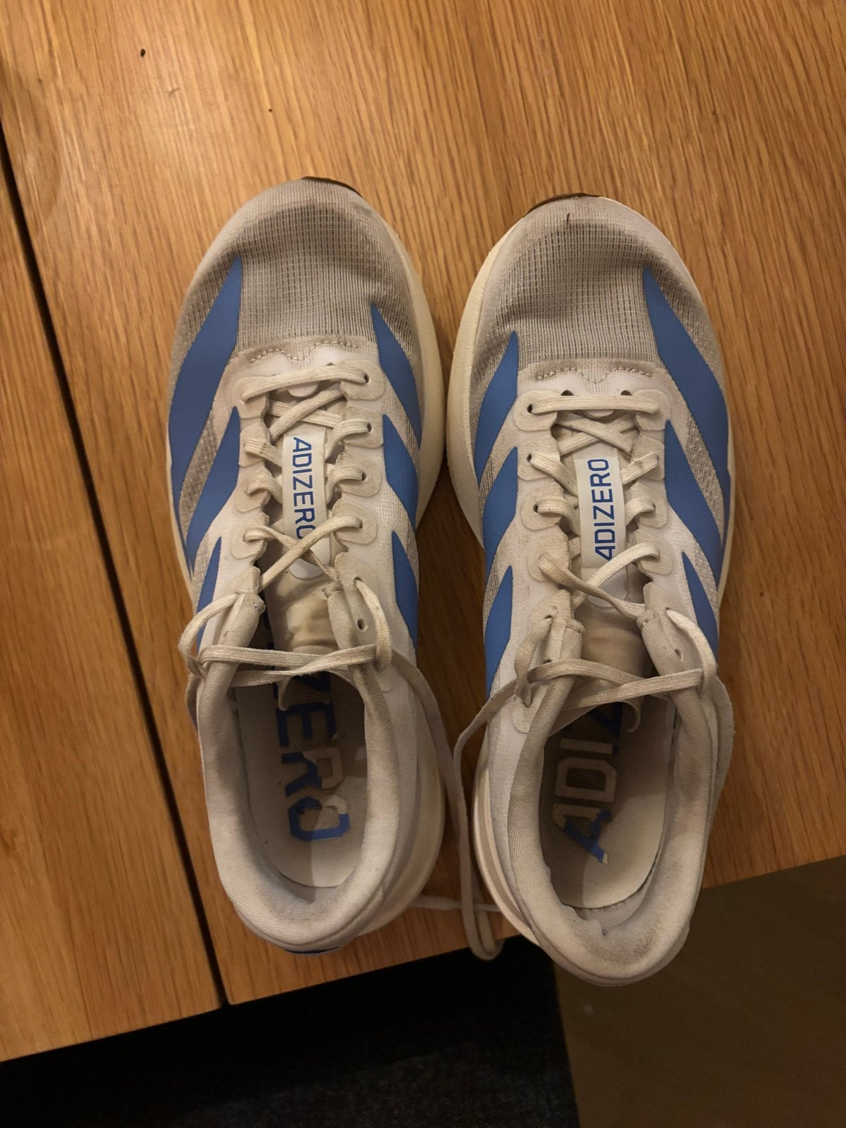 Adidas Adizero hardloopschoenen, Adidas, Hardloopschoenen, Ophalen of Verzenden, Zo goed als nieuw