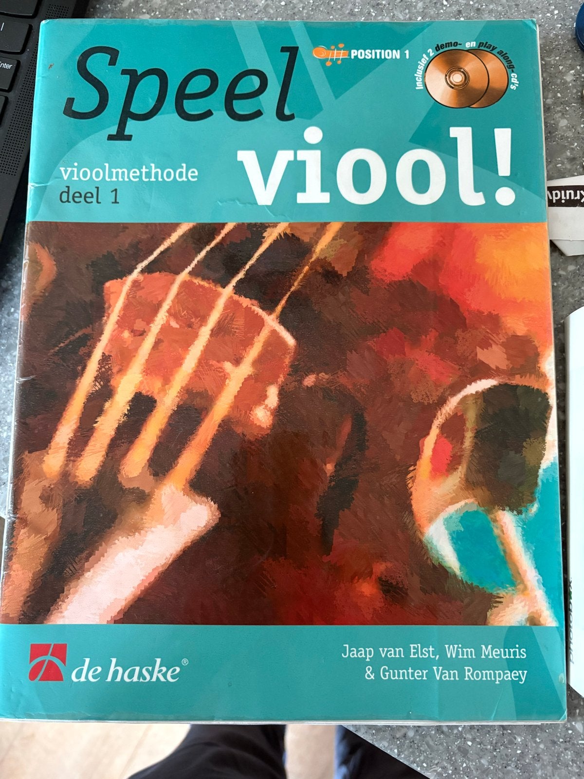 Speel Viool! Vioolmethode Deel 1 te koop, Gebruikt, Klassiek, Les of Cursus, Ophalen of Verzenden