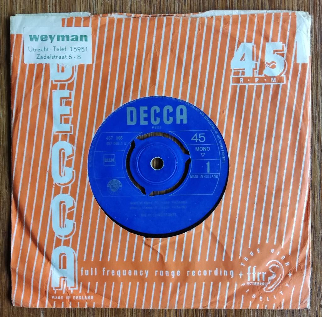 Heart of stone - The Rolling Stones, Ophalen of Verzenden, Gebruikt, Pop, Single
