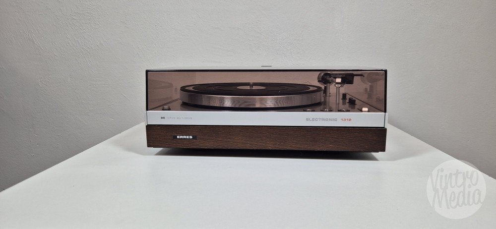 Erres 1312 Platenspeler | Auto Stop | Vintage | Philips 312, Philips, Pitch-regelaar, Refurbished, Ophalen of Verzenden