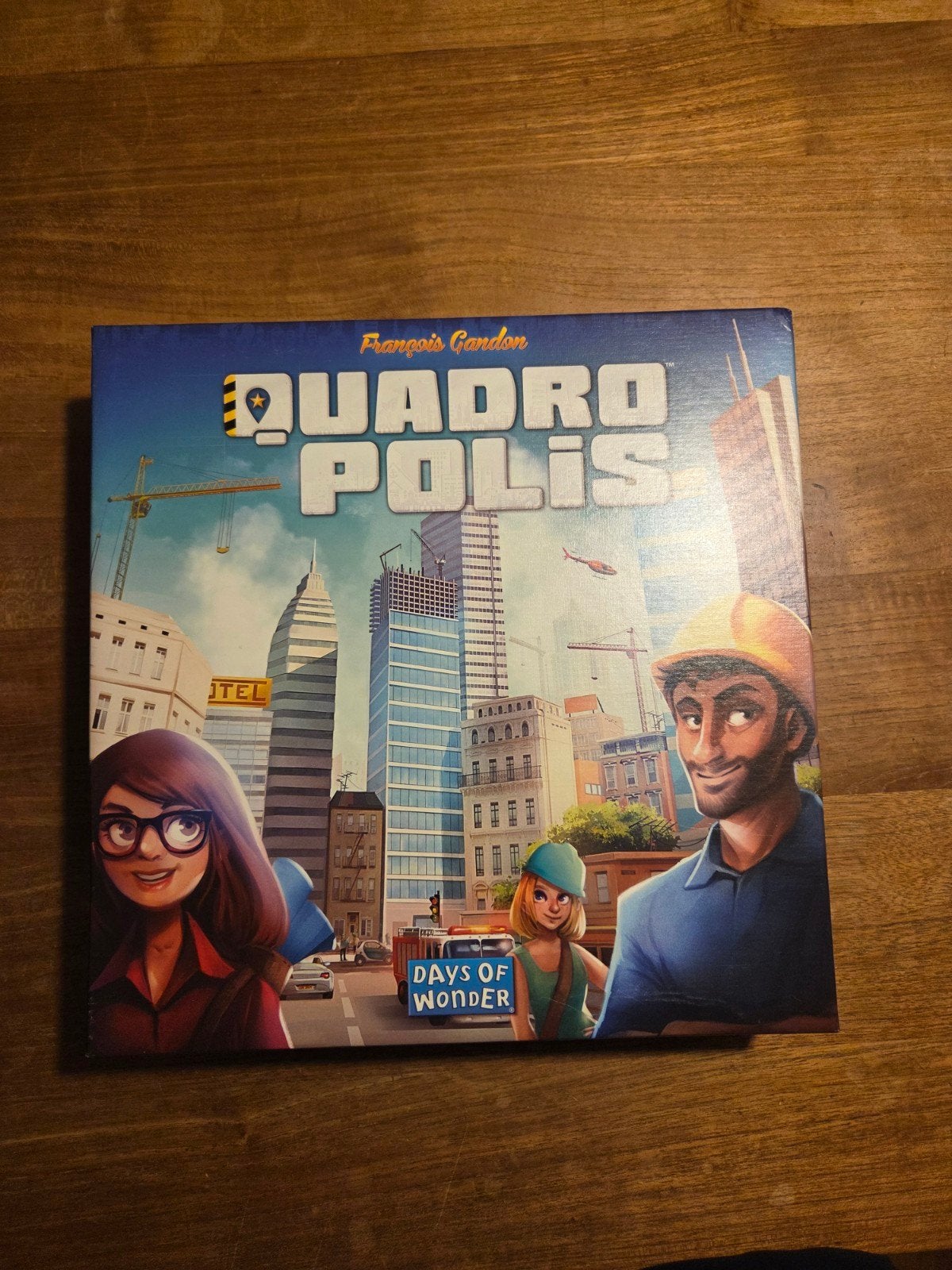Quadropolis bordspel Days of Wonder, Een of twee spelers, Ophalen of Verzenden, Zo goed als nieuw, Days of Wonder