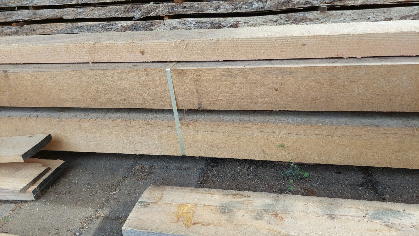 Eiken balken, Ophalen, 250 cm of meer, Balken