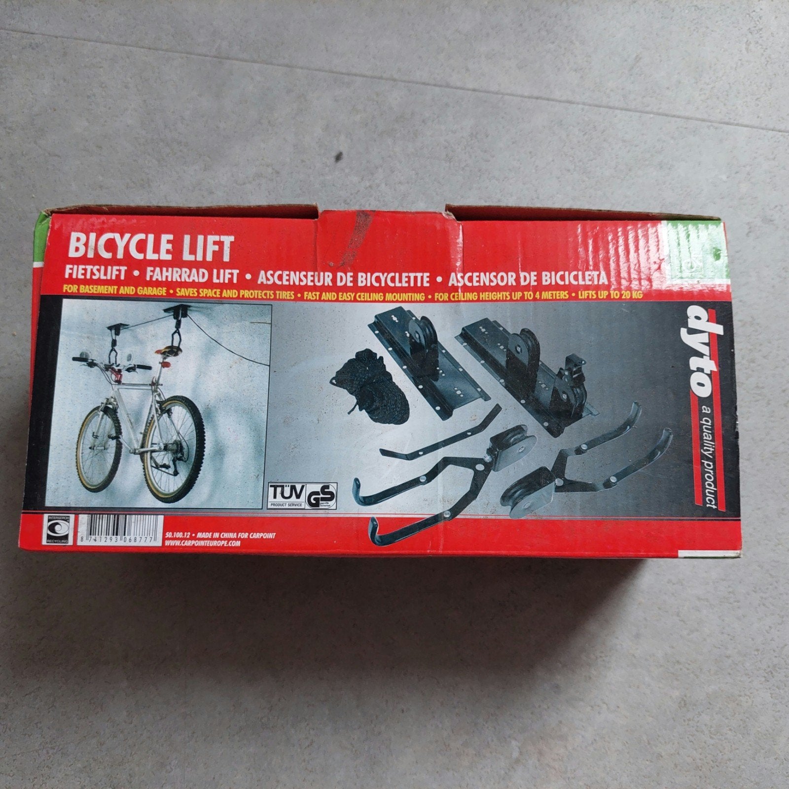 Dyto Fietslift, Fietsen en Brommers, Fietsaccessoires | Overige Fietsaccessoires, Ophalen, Nieuw, Dyto