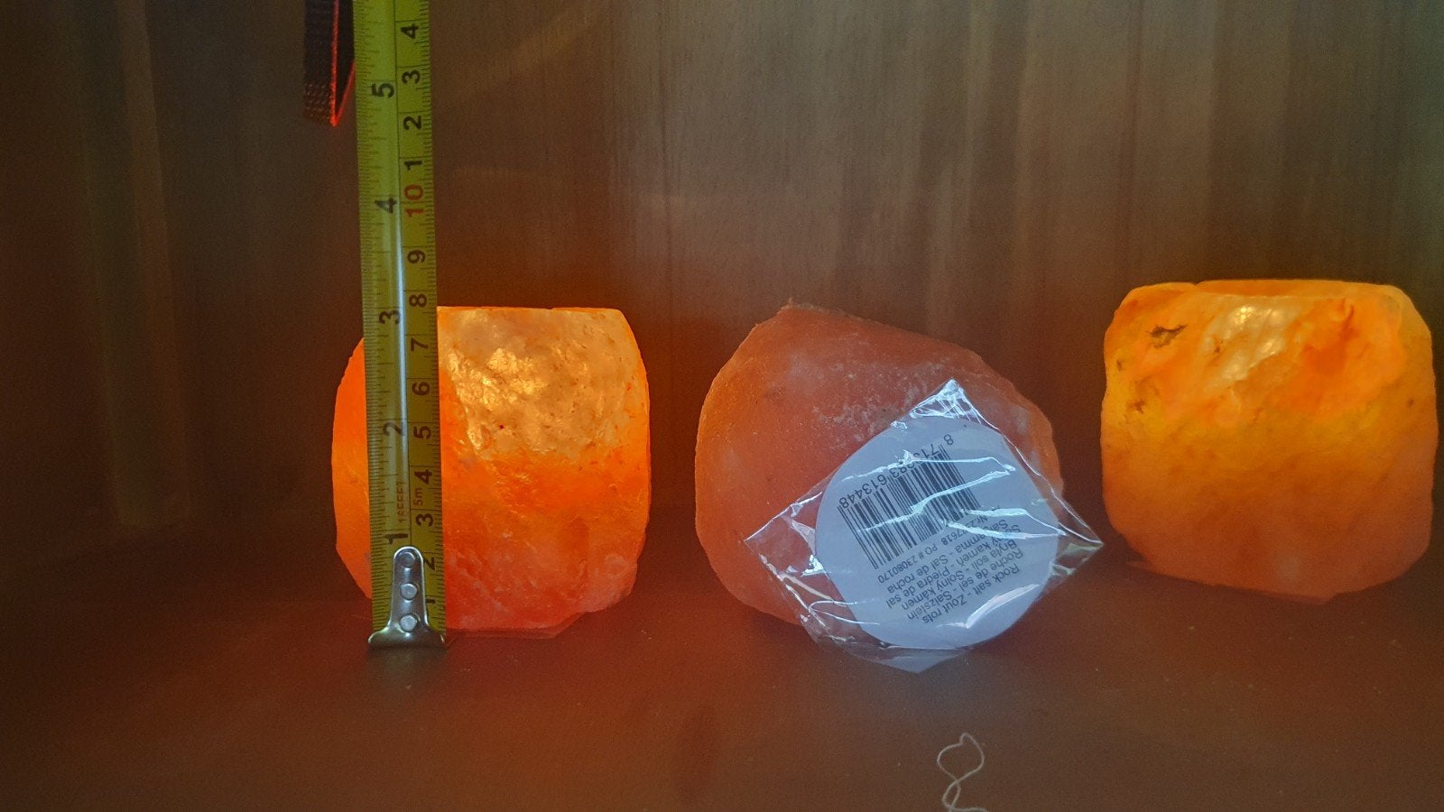 50 stuks Himalaya Zoutsteen Theelichthouders - Nieuw, Ophalen, Onbekend, Nieuw, Onbekend