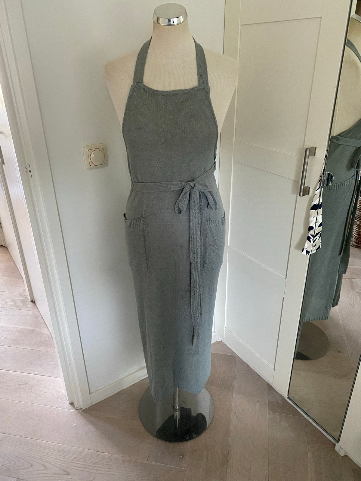 Cora Kemperman jurk met vest - Maat M, Kleding | Dames, Maat 38/40 (M), Ophalen of Verzenden, Zo goed als nieuw, Onder de knie
