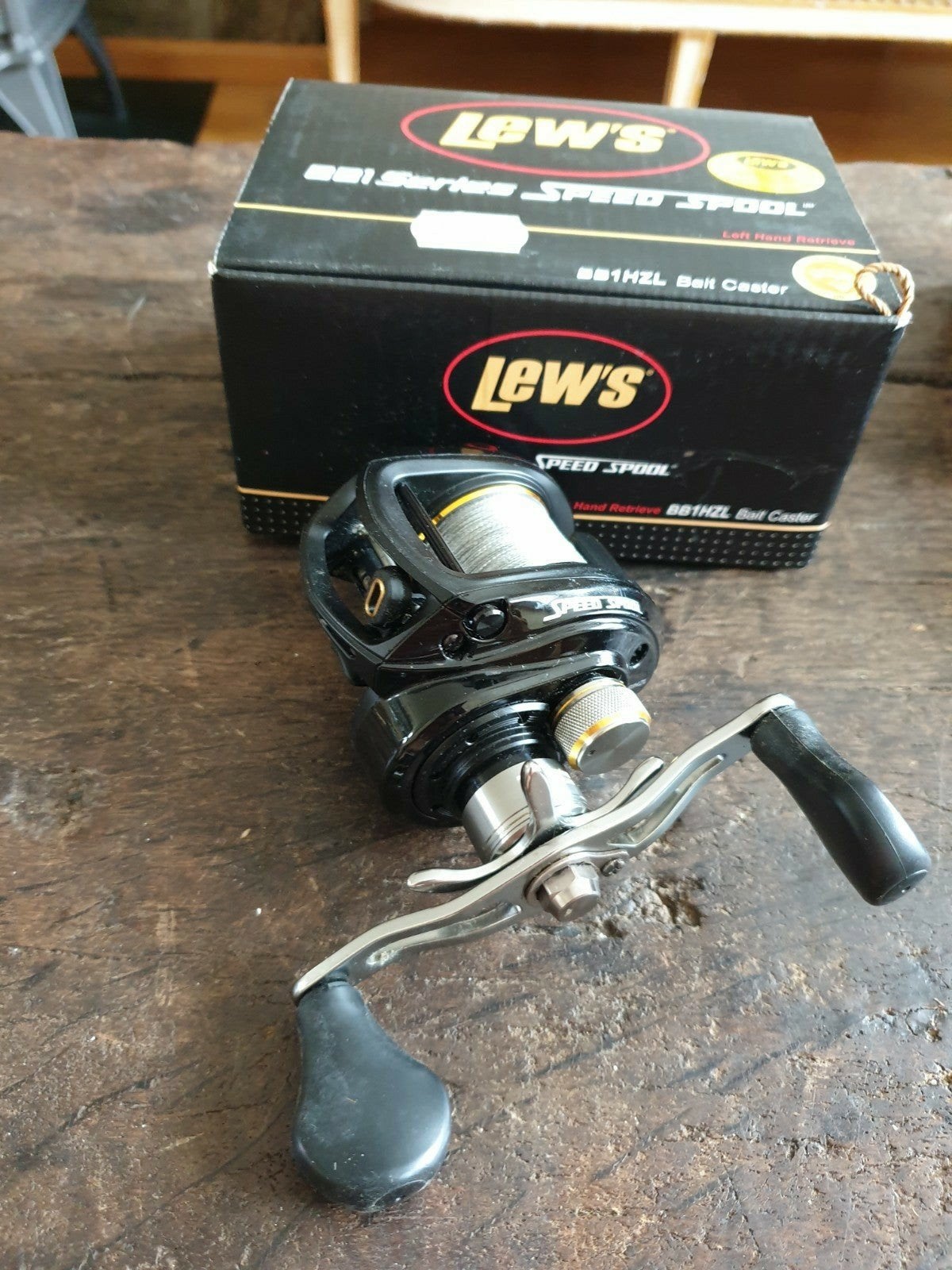 zeer mooie Lews reel uit de top lijn., Watersport en Boten, Ophalen, Nieuw, Molen