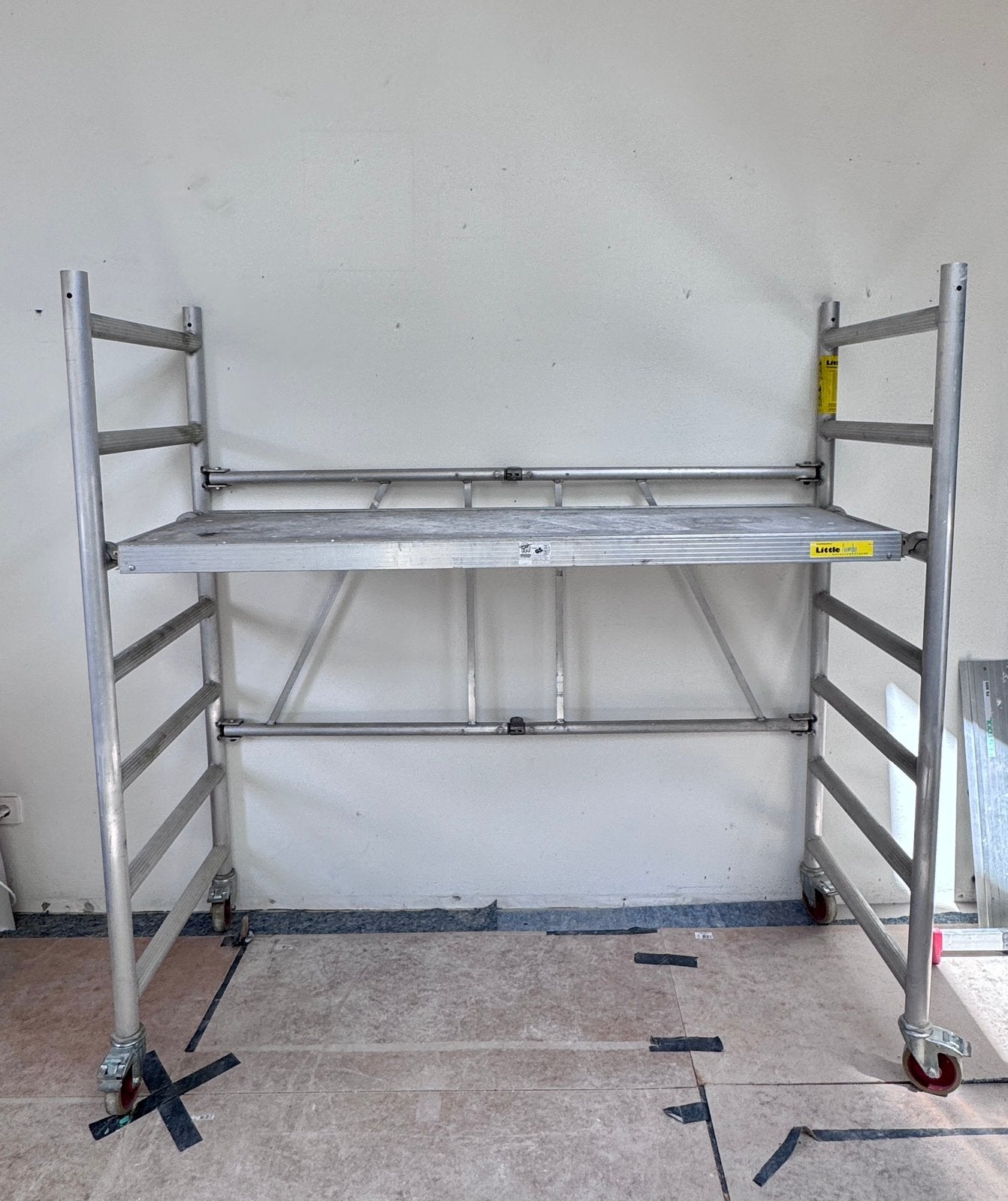 Kamersteiger te huur, Doe-het-zelf en Verbouw, Steigers, Ophalen, Gebruikt, Rolsteiger of Kamersteiger, Minder dan 2 meter