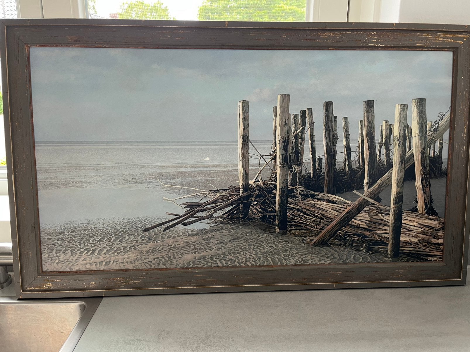 Giclée reproductie 'Wachters' van Peter van der Ploeg, Ophalen of Verzenden
