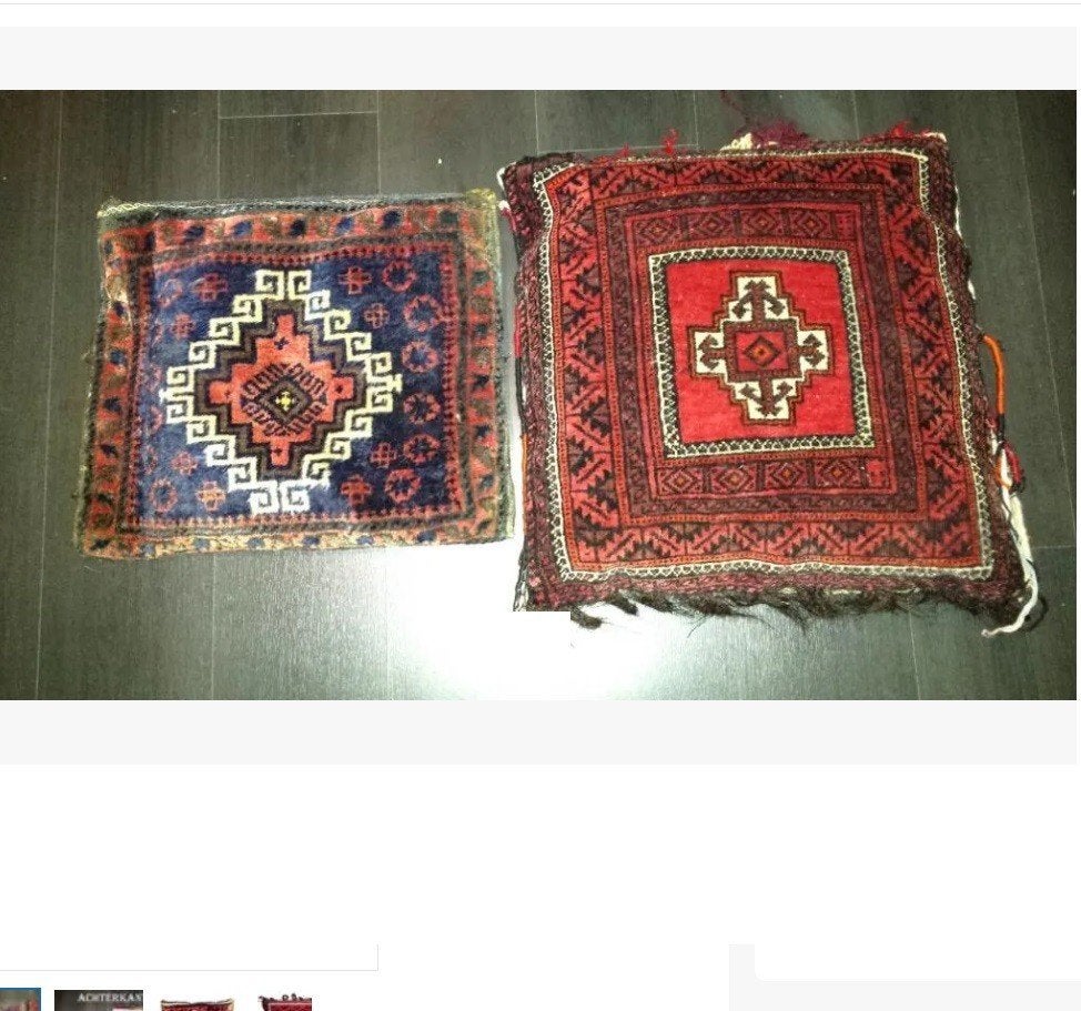 Antieke Tapijtjes Karpet Kleed Kussen is gemaakt van Tapijt, Ophalen of Verzenden