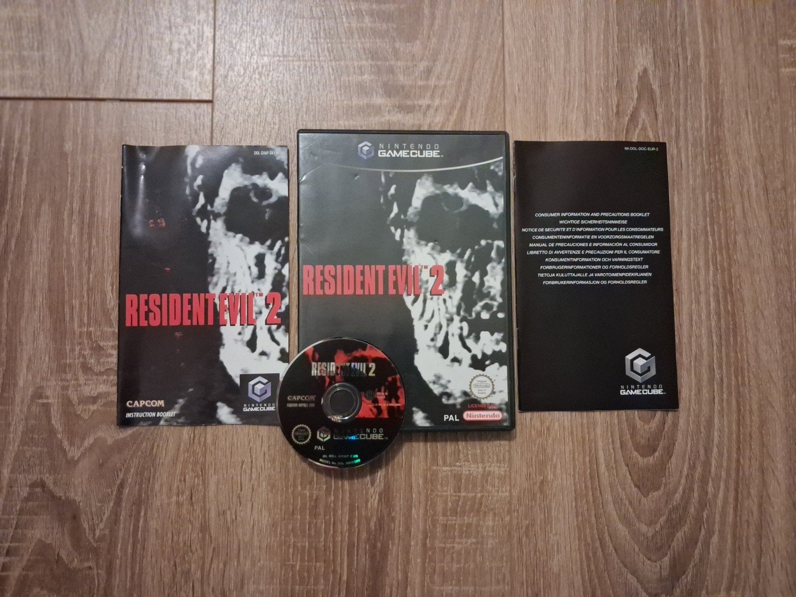 Resident Evil 2 - Nintendo GameCube (PAL), Spelcomputers en Games, Avontuur en Actie, 1 speler, Ophalen of Verzenden, Zo goed als nieuw