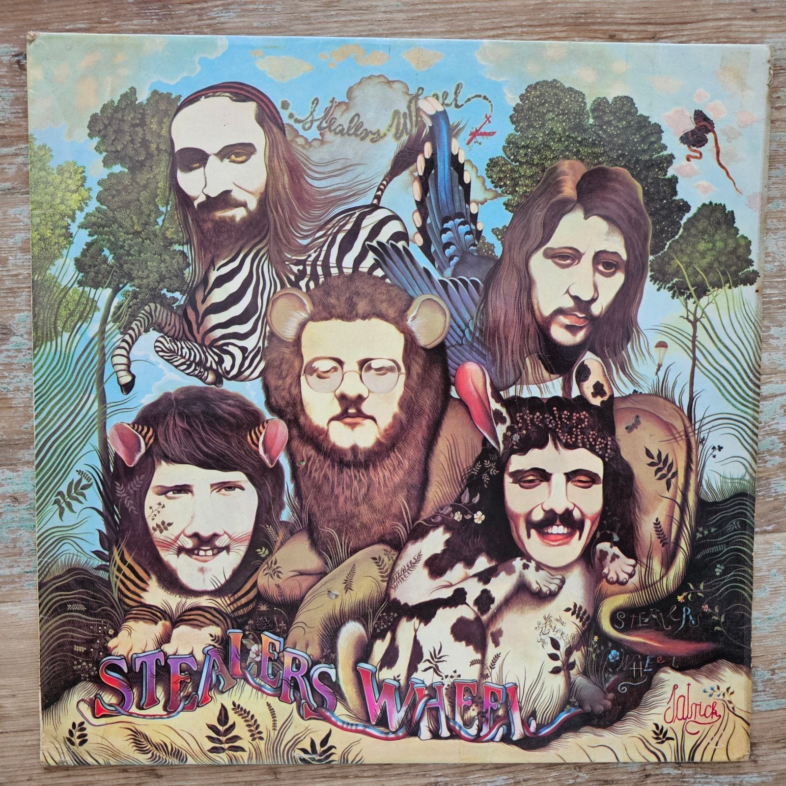 Stealers Wheel LP - Klassieke Pop/Rock uit 1972, LP, Gebruikt, Blues Rock, Ophalen of Verzenden