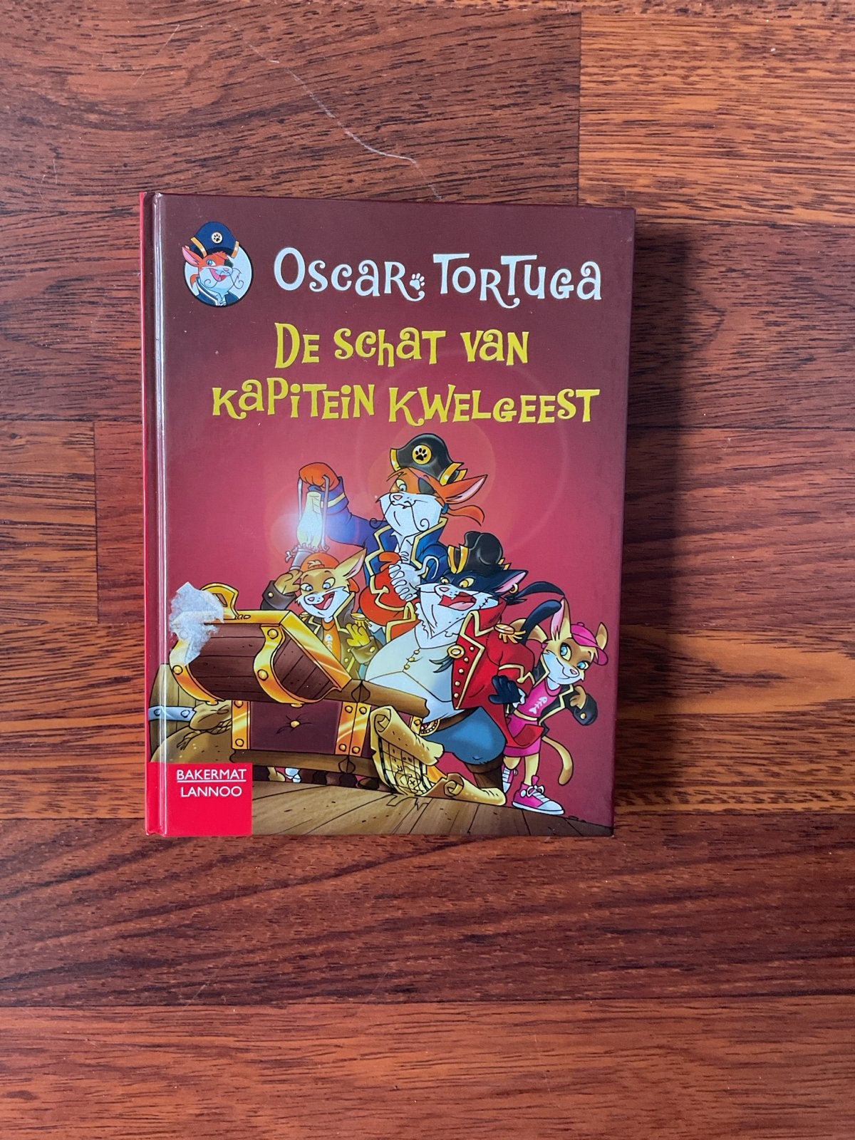Oscar Tortuga: De schat van Kapitein Kwelgeest, Ophalen of Verzenden, Zo goed als nieuw, Fictie algemeen