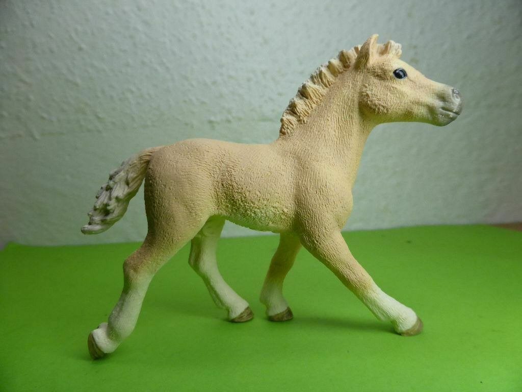 Schleich 82979 haflinger veulen, dierfiguur, Verzamelen, Verzenden, Zo goed als nieuw, Paard, Beeldje of Figuurtje