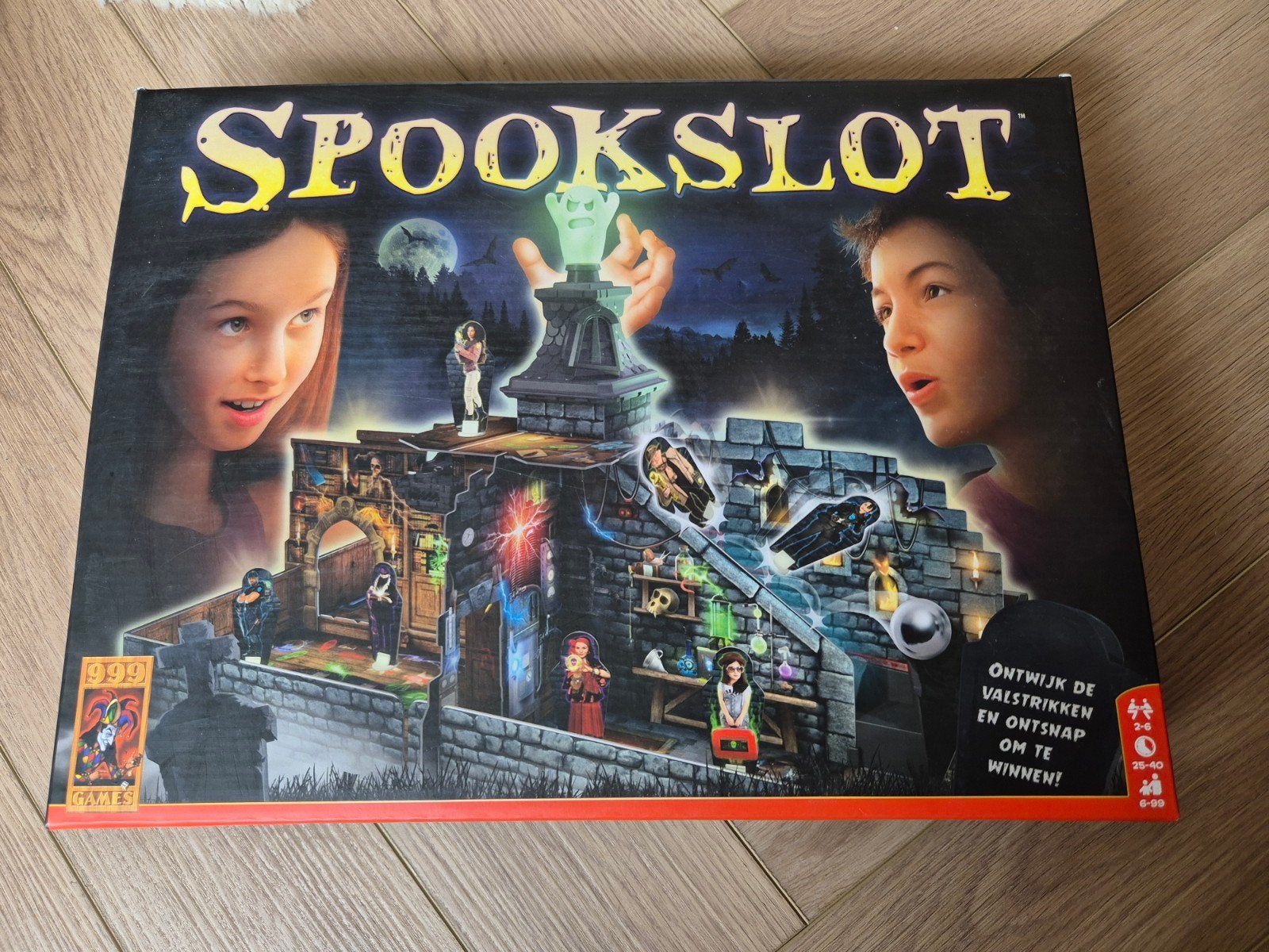 Spookslot gezelschapsspel, Drie of vier spelers, Ophalen of Verzenden, Nieuw
