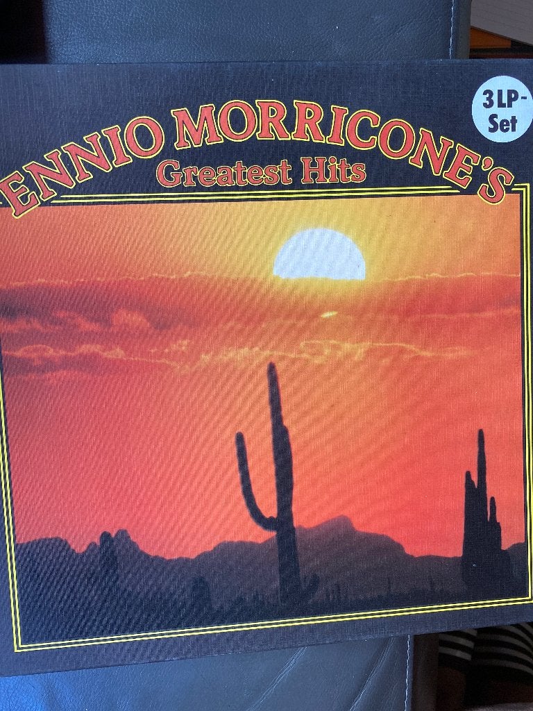Ennio Morricone's Greatest Hits 3LP-Set, Boxset, Gebruikt, Soundtrack, Ophalen of Verzenden