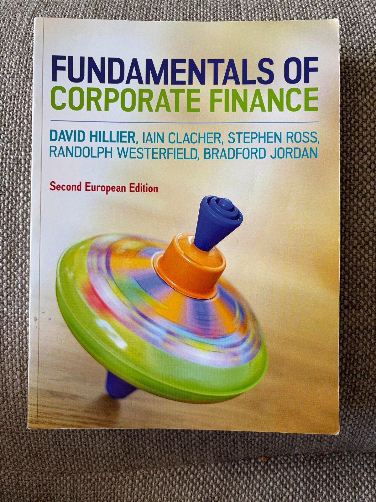 Fundamentals of Corporate Finance - Tweede Europese Editie, Boeken, Ophalen of Verzenden, Gamma, Gelezen, WO