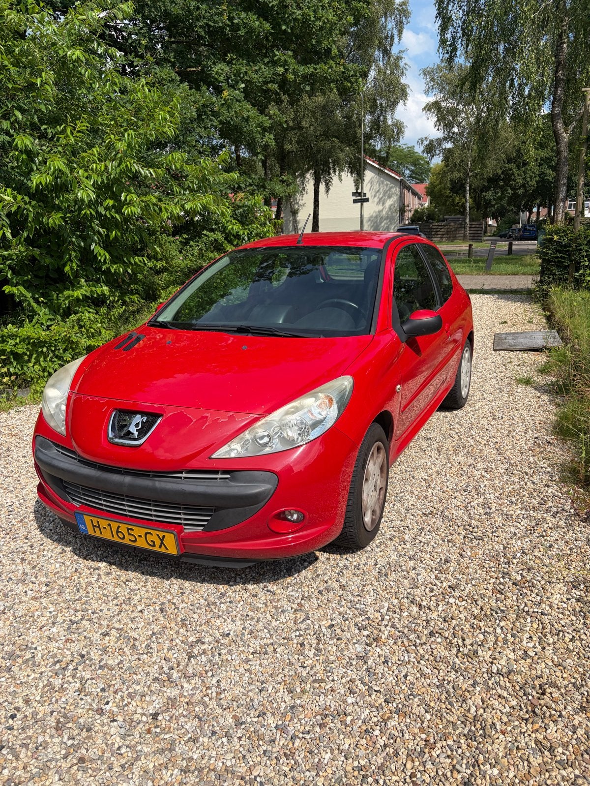 Peugeot 206+ 1.4 3D 2011 Rood, Auto's, Voorwielaandrijving, 206+, 1360 cc, 31 €/maand
