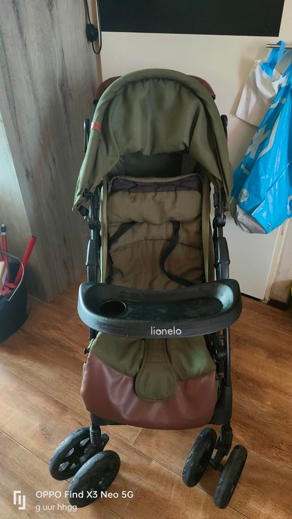 Lionello kinderwagen, Ophalen, Gebruikt, Overige merken, Verstelbare rugleuning