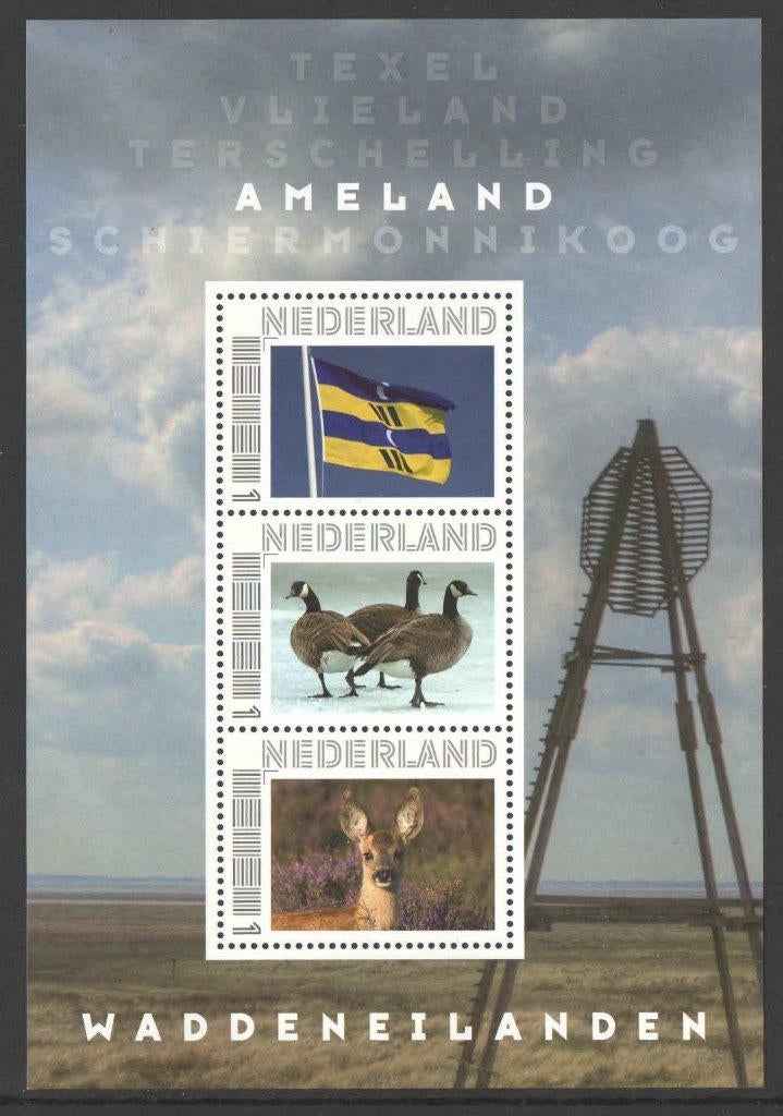 Postzegels Waddeneilanden: Ameland 2, Postzegels en Munten, Ophalen of Verzenden, Na 1940, Postfris