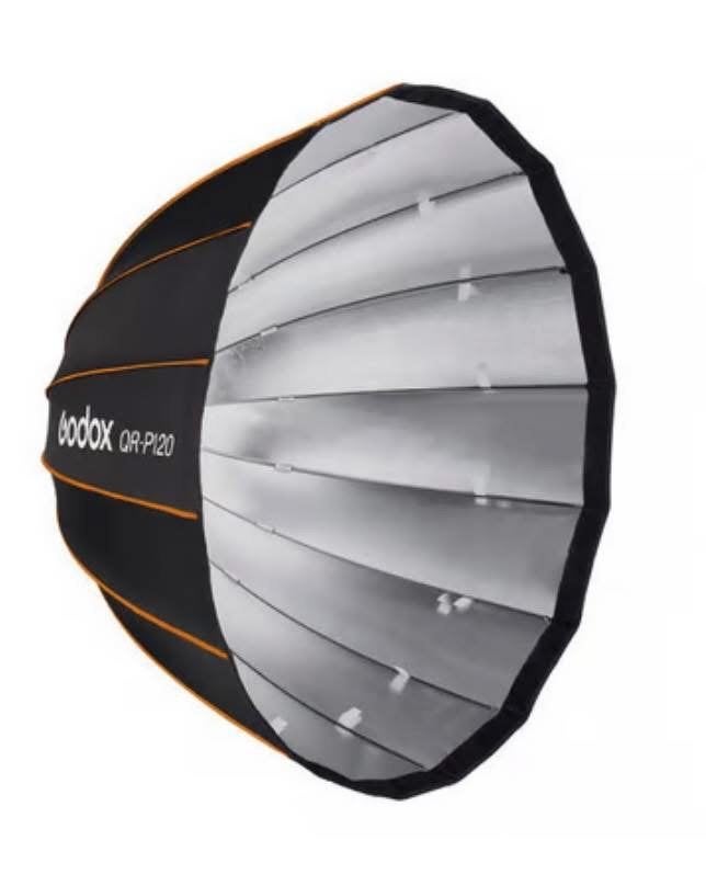 Godox QR-P120 Quick Release Parabolic Softbox 120cm, Audio, Tv en Foto, Fotografie | Fotostudio en Toebehoren, Lamp of Flitsset