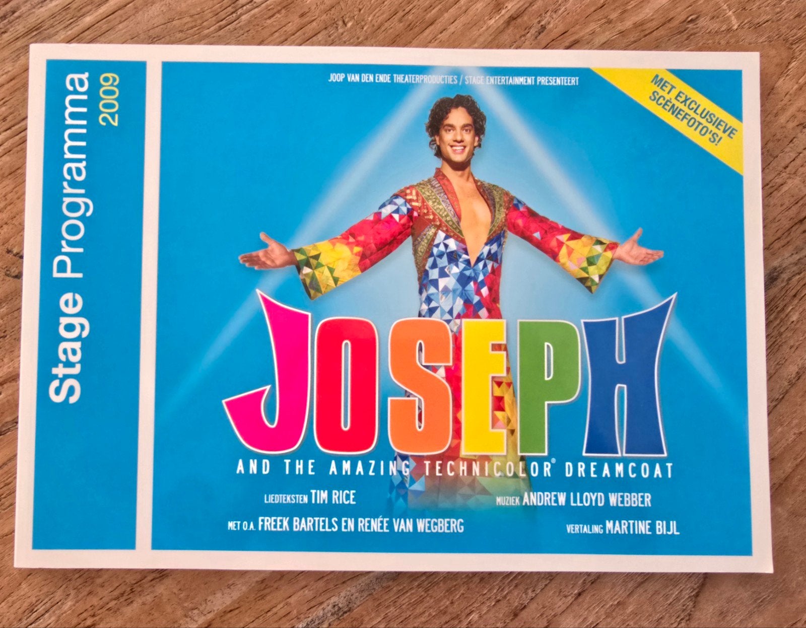 programmaboekje Joseph uit 2009, Eén persoon