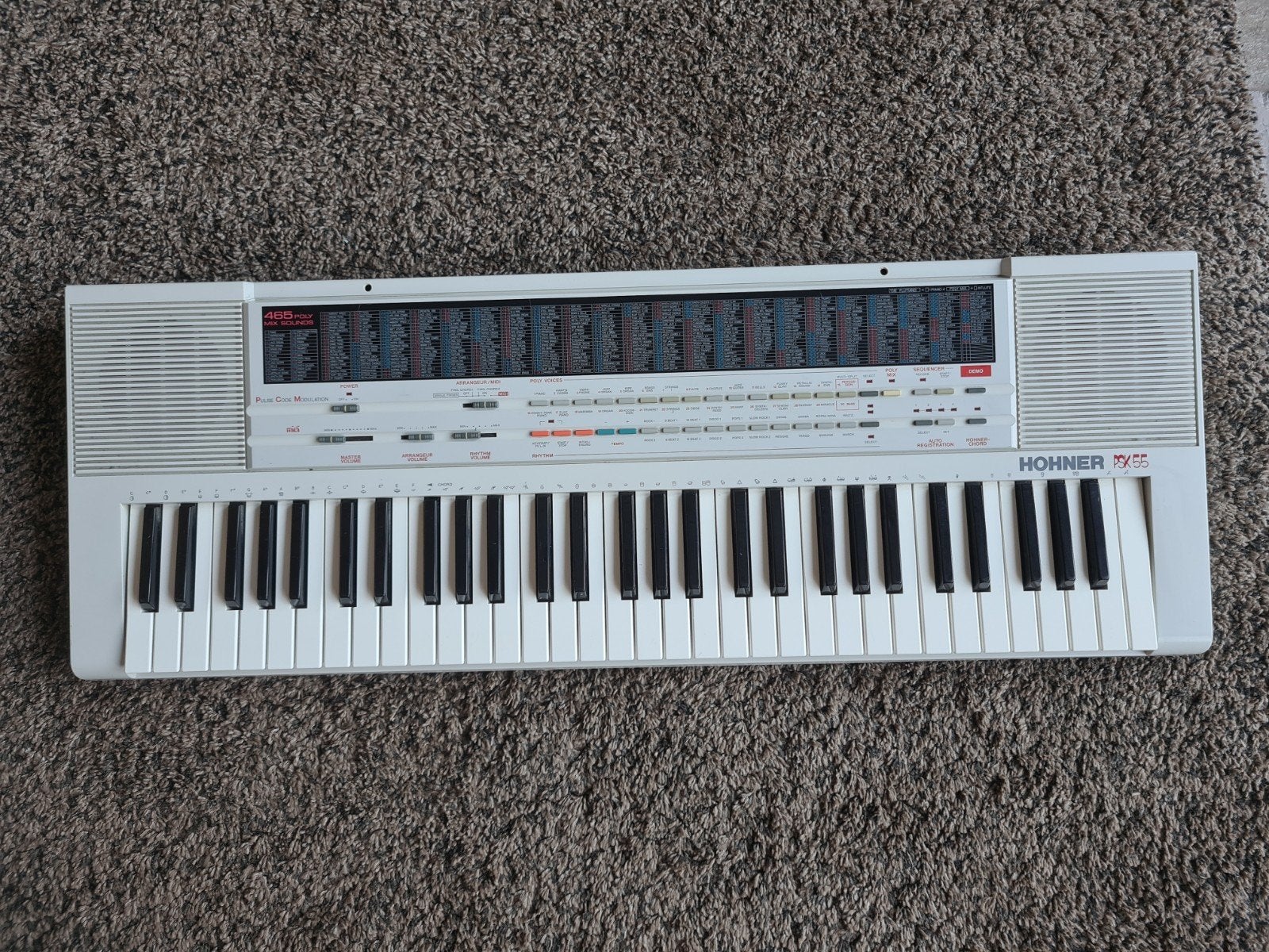 Keyboard Hohner PSK55, Muziek en Instrumenten, Keyboards, Gebruikt, 61 toetsen, Overige merken, Ophalen