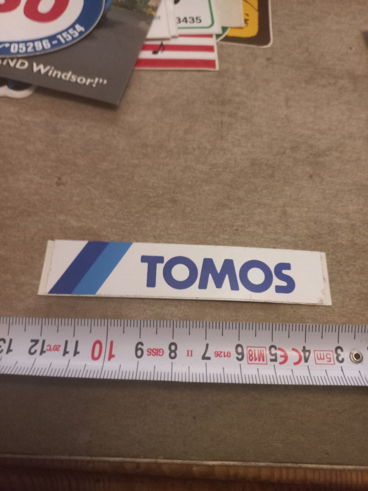 Tomos sticker - Origineel logo, Ophalen of Verzenden