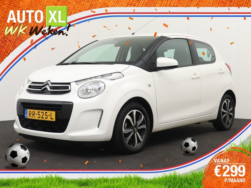 Citroën C1 1.0 VTi Aut. Shine Camera Bluetooth Multimediasc, Auto's, Citroën, Bedrijf, Te koop, C1, ABS, Achteruitrijcamera, Airbags
