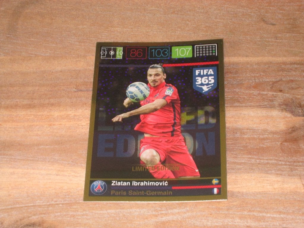 Zlatan Ibrahimovic fifa 365 limited edition, Ophalen of Verzenden, Nieuw, Buitenlandse clubs, Poster, Plaatje of Sticker