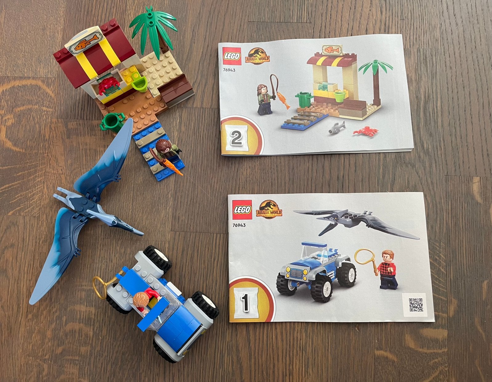 Lego Jurassic World 76943 Achtervolging van Pteranodon, Ophalen of Verzenden, Zo goed als nieuw