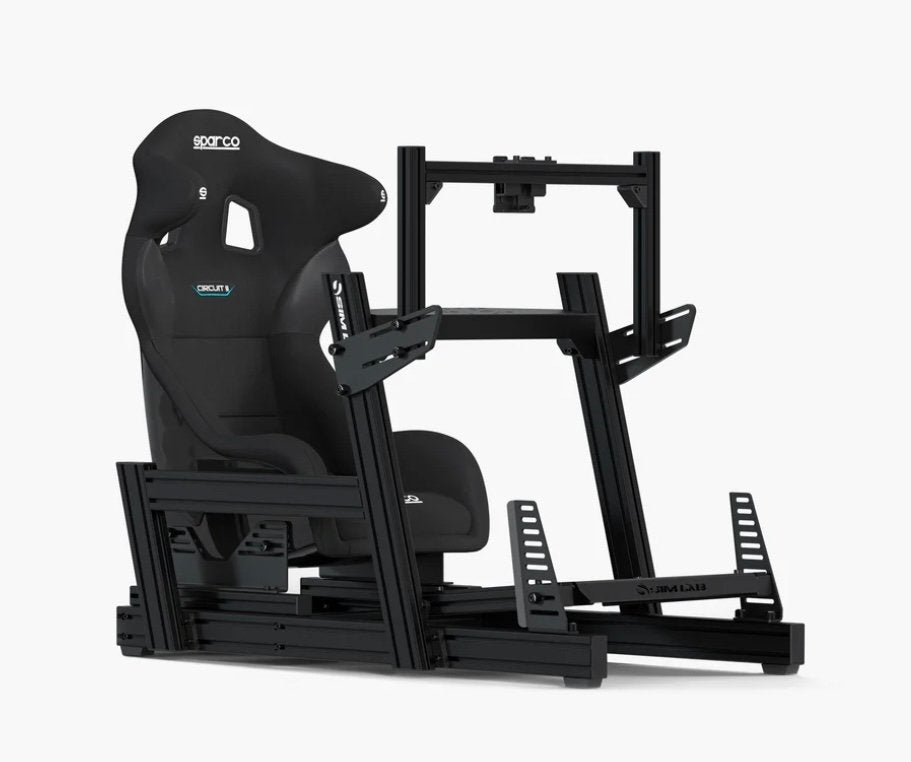Simlab GT1 Pro + Sparco Circuit II QRT + accessoires, Ophalen, Zo goed als nieuw, Fanatec, SimLab, GRID, Trak Racer, Simucube