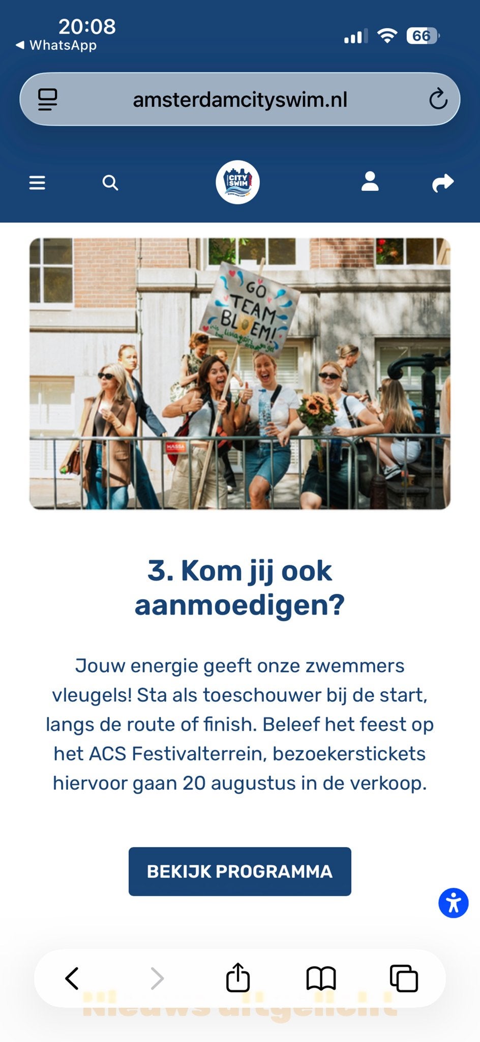 Kaartje gezocht voor festival terrrin city swim, Tickets en Kaartjes, Evenementen en Festivals