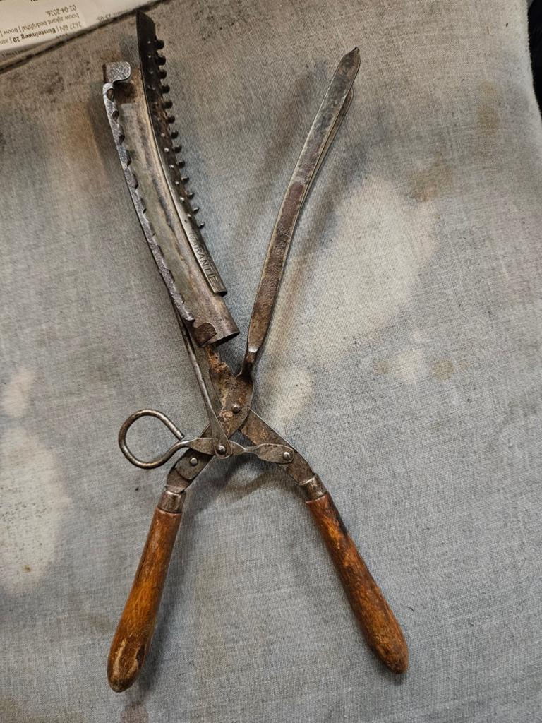 Antieke krultang, Antiek en Kunst, Ophalen of Verzenden