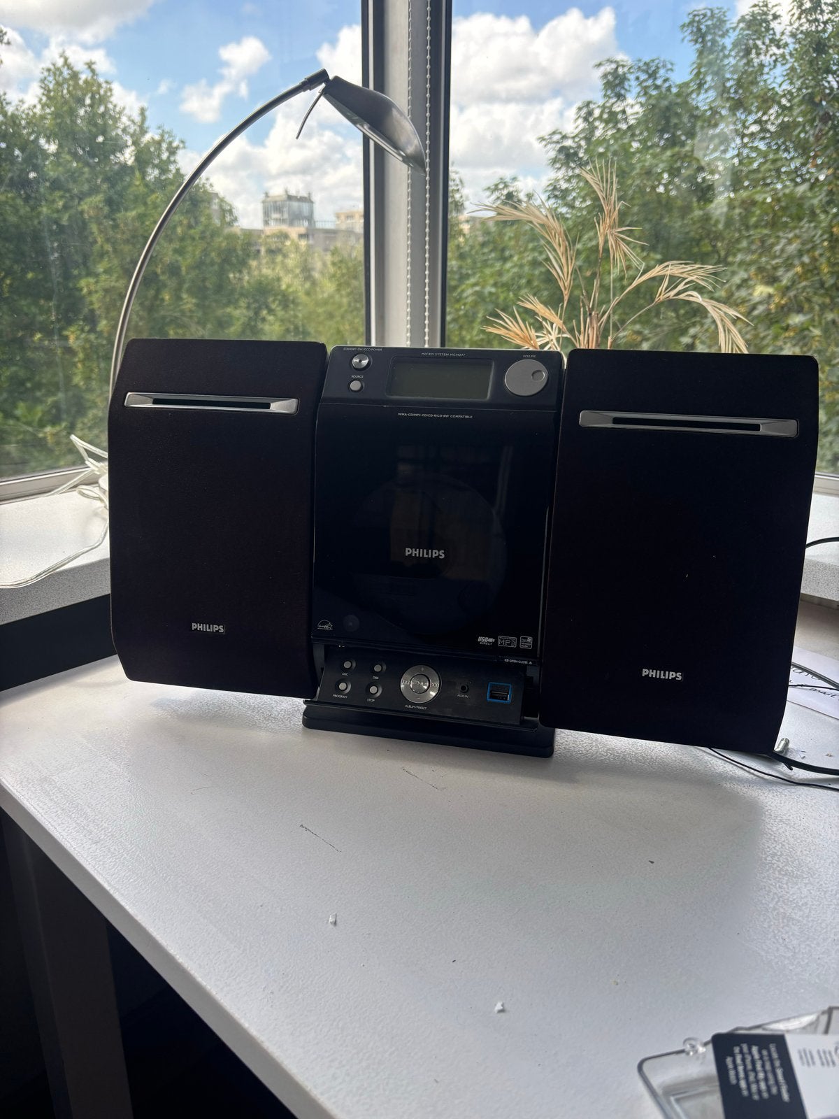 Philips muziek set CD/Radio/Aux boxen, Audio, Tv en Foto, Stereo-sets, Zo goed als nieuw, Cd-speler, Philips, Microset, Ophalen