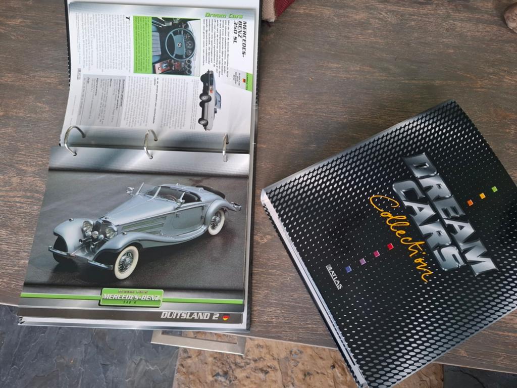 Dream Cars Collectie: Oldtimers Albums met Foto's & Specs, Ophalen, Zo goed als nieuw, Algemeen, Atlas Editions