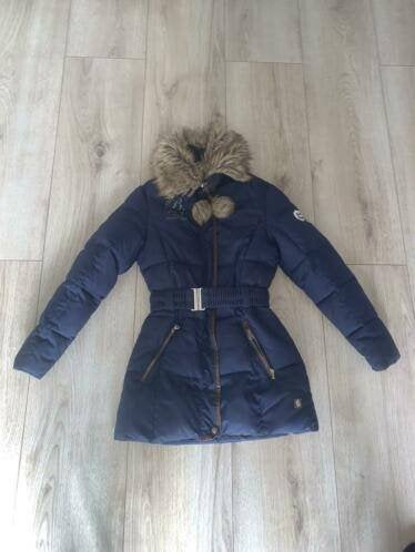 Winterjas jas baker bridge 14 158 164 blauw blauwe, Gebruikt, Baker Bridge, Jas, Verzenden