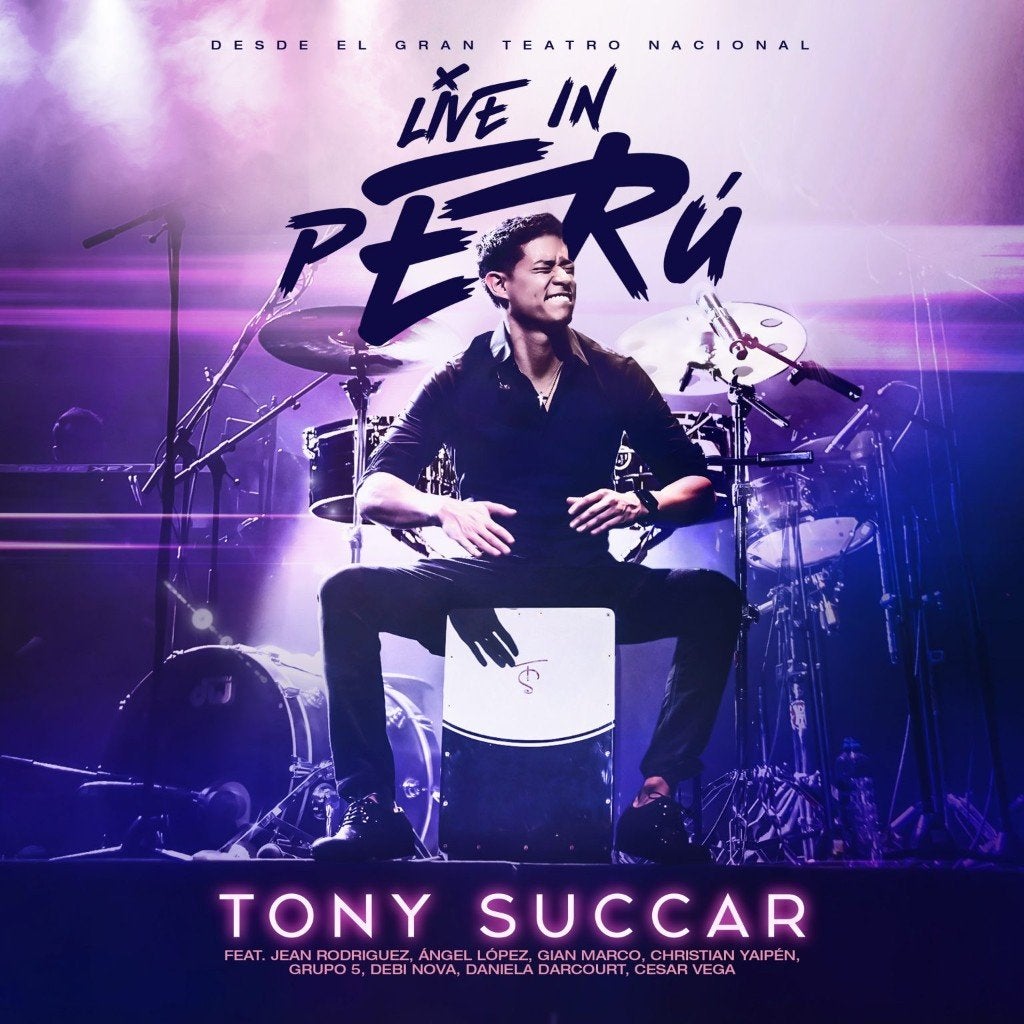 Tony Succar - Live In Peru (salsa CD), Eerste persing, Ophalen of Verzenden, Live-album, Salsa