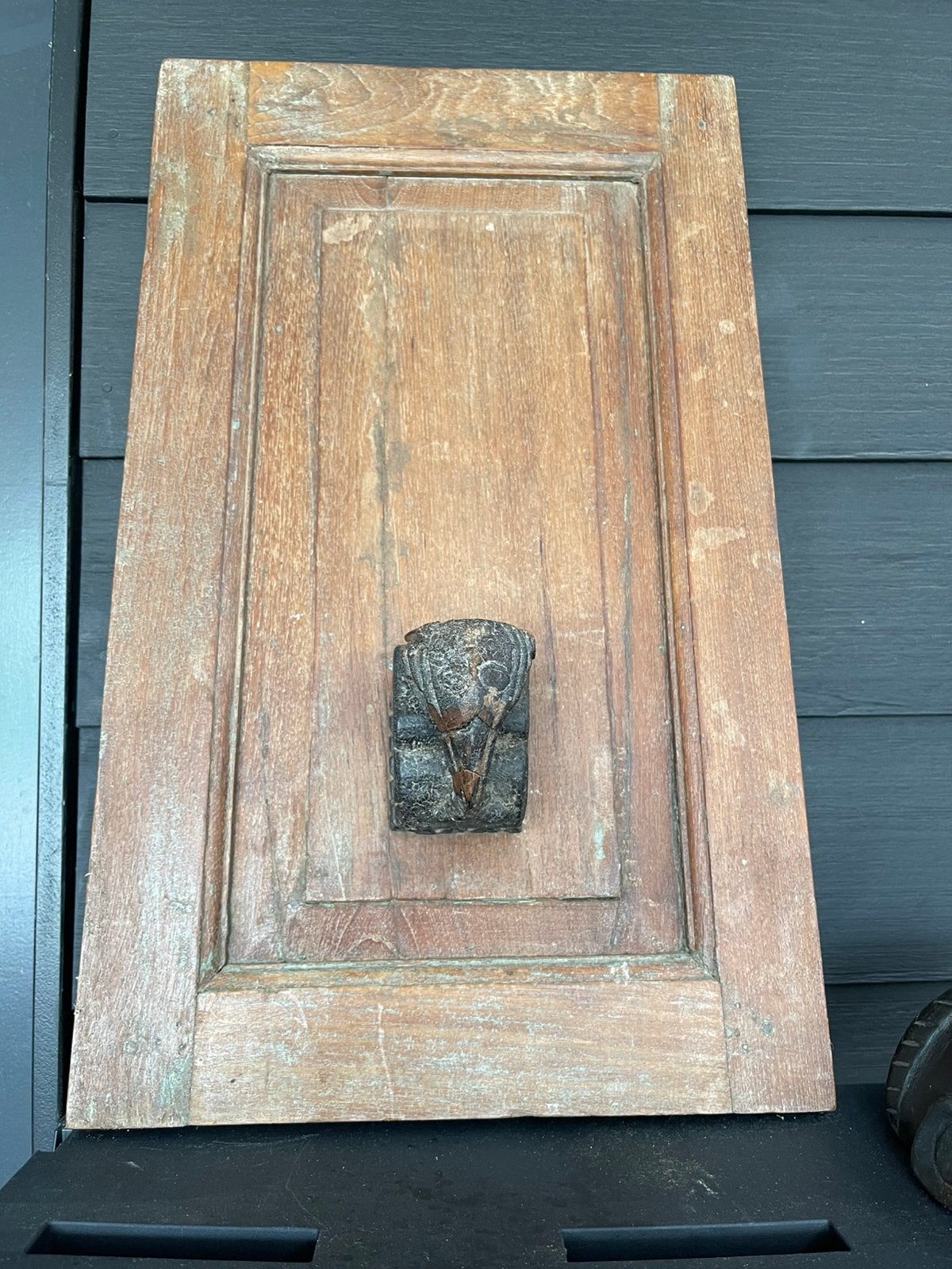 Paneel met kaarsenhouder, Ophalen, Hout, Minder dan 25 cm